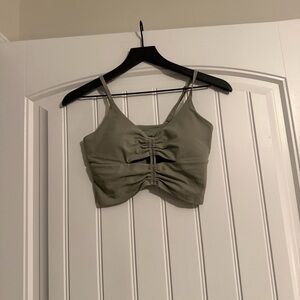 Athleta crop top sports bra  small